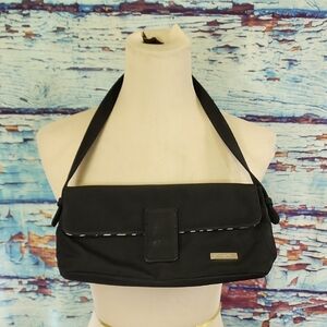 FUBU Black Y2K Mini Bag with Strap